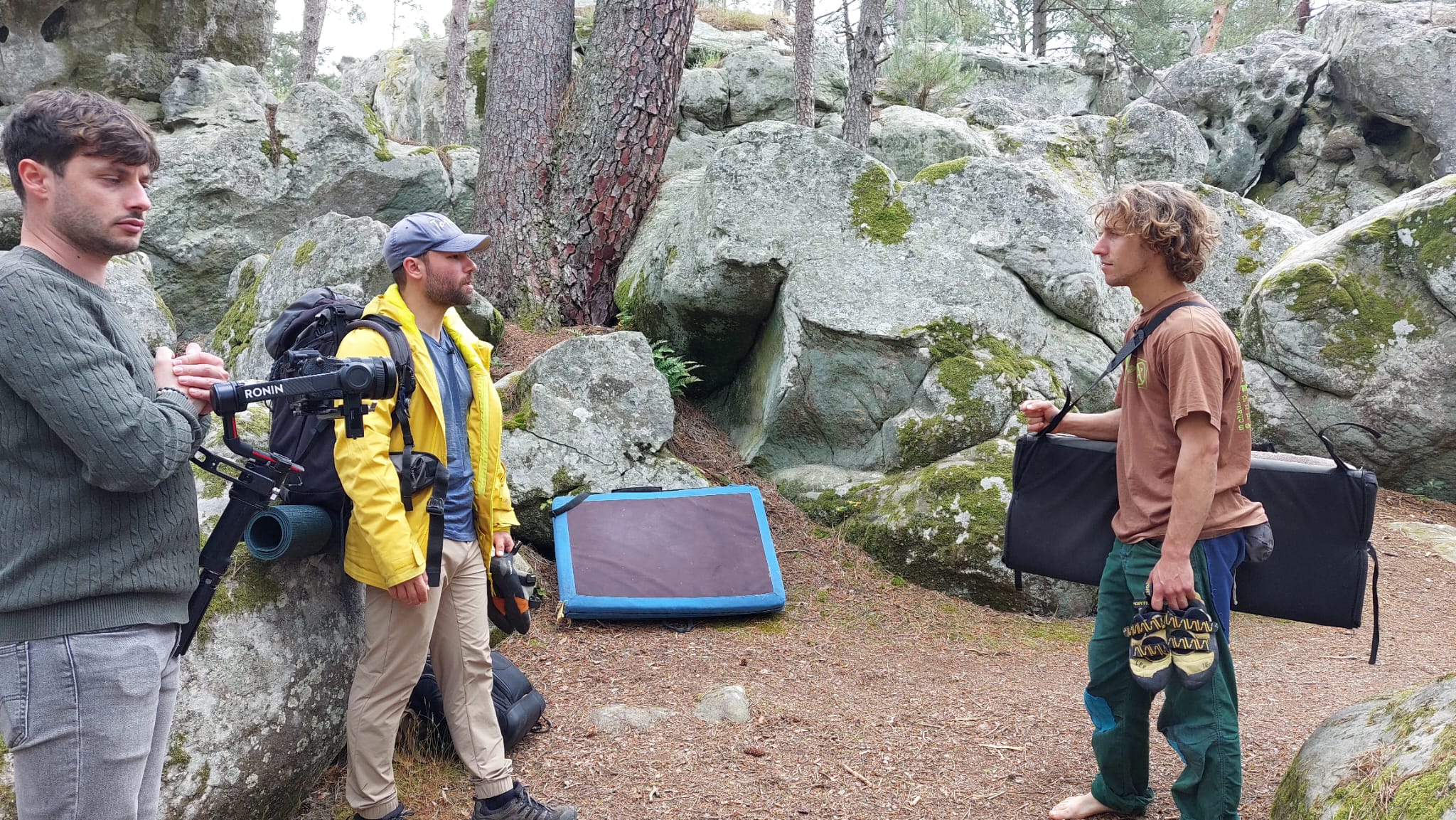 Tortuga initiation escalade Larchant avec Leo Drevet credits SMA